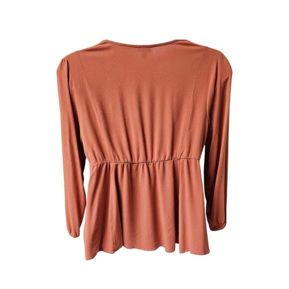 TORRID Babydoll Rayon Crape Embroidery lace- Up LongSleeve Top 1X - Picture 11 of 16